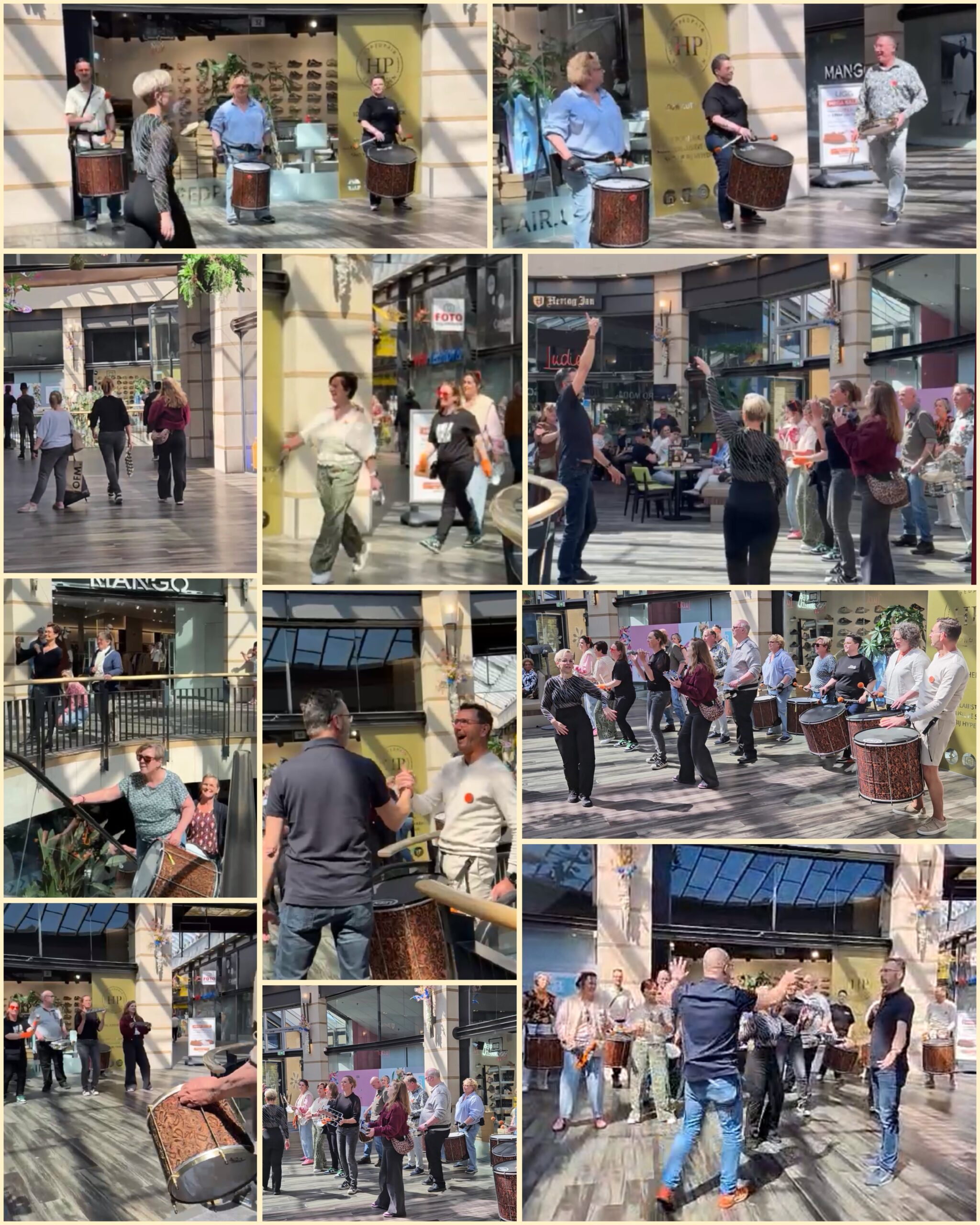 Flashmob citycentrum veldhoven